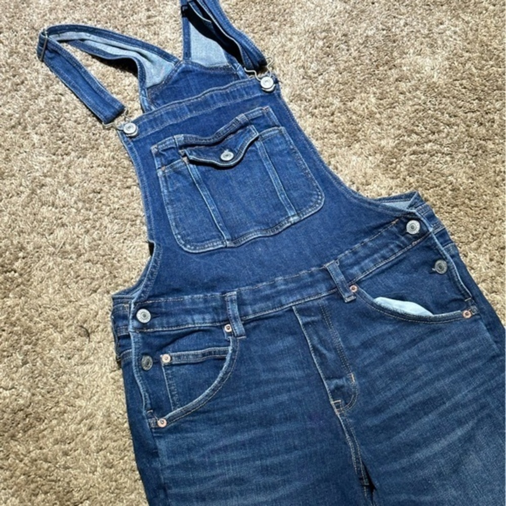 American Eagle Tom girl overall stretch small jd